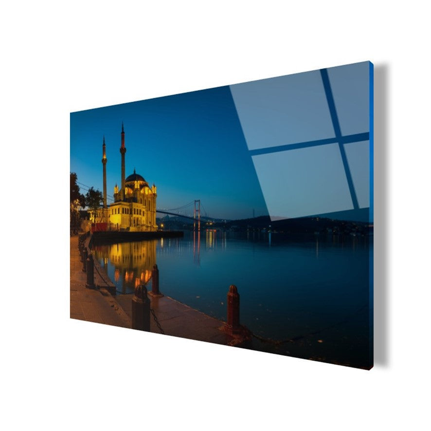 İstanbul Manzarası Cam Tablo