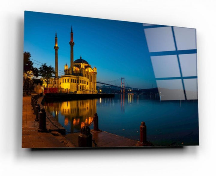 İstanbul Manzarası Cam Tablo